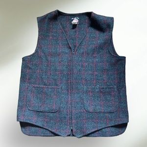 JOHNSON Woolen Mills Vintage Adirondack Plaid Style V115 Men's Small